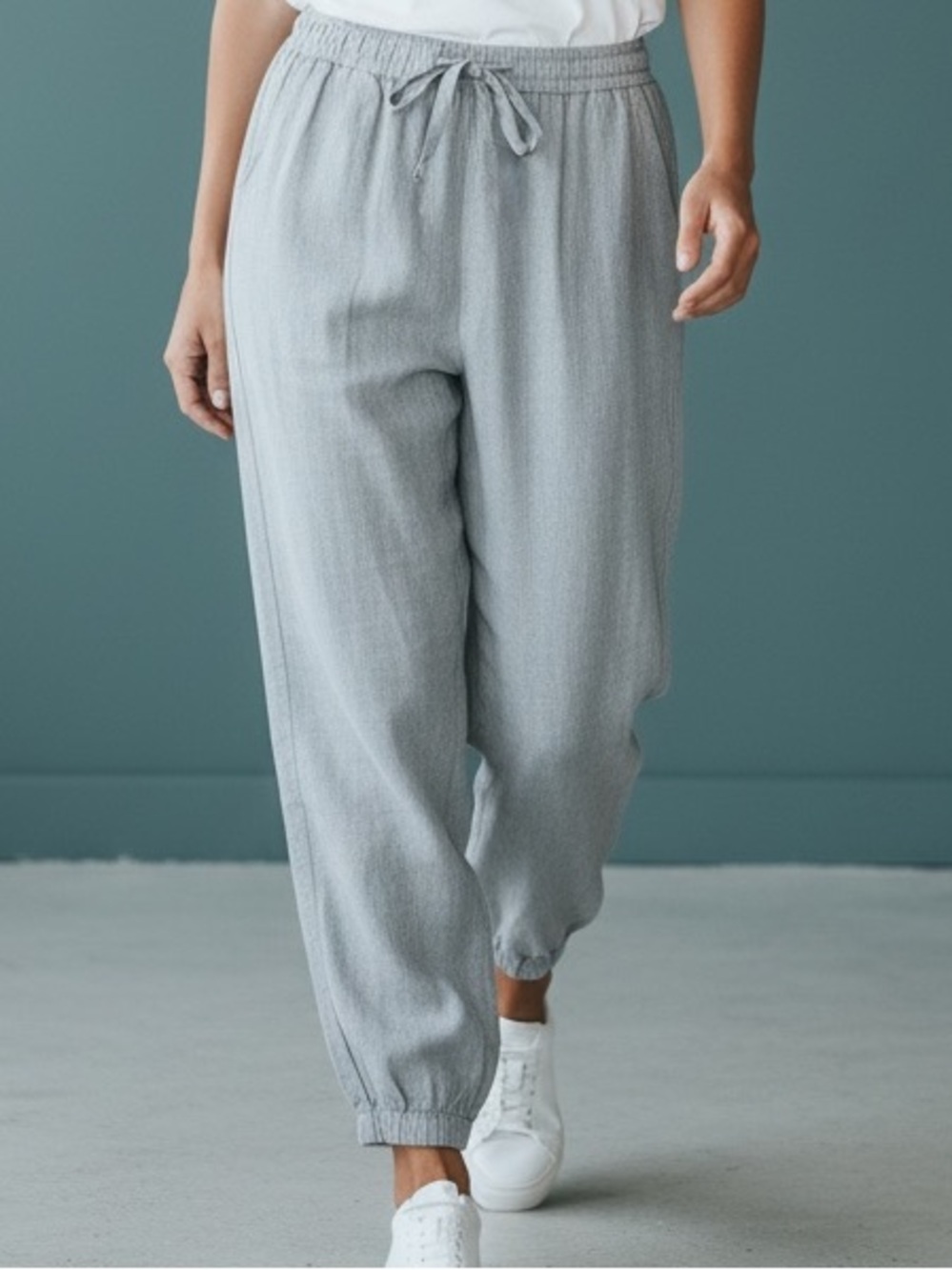 Gold Hawk linen/rayon joggers